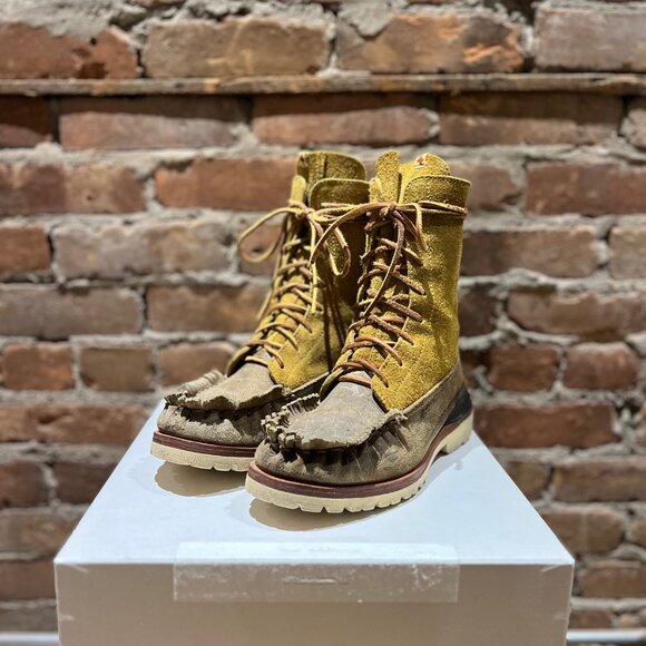 Visvim Cumberland Moc Toe Boot – Clay Suede – Size US 8 - Picture 2 of 8
